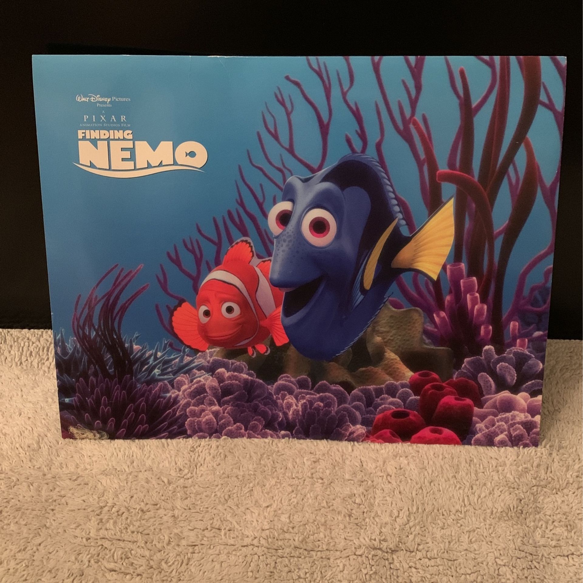 Disney Finding Nemo Set of 4 Lithographs 11" x 14" Complete in Folder