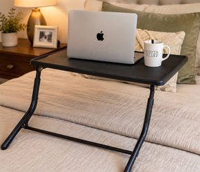 Like NEW WayFair Large PORTABLE Foldable TV Tray WRITING Table Tray