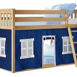 All Wood LOW Bunk Bed - 