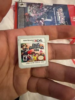 2 copies of super smash and a hot wheels game.