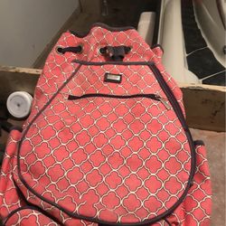 Women’s tennis bag. Backpack