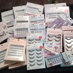Huge Collection Of Ardell Eyelashes & Kiss Falscara Lashes