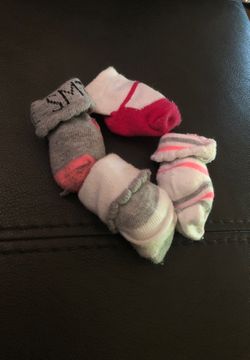 Baby Girl (NB) Socks (4Pairs)
