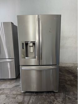 LG French Doors stainless steel refrigerator