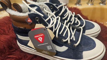 Vans high top design size 8 men/ 9.5 women