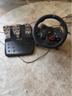 Logitech G29 Steering Wheel and Gas Pedal