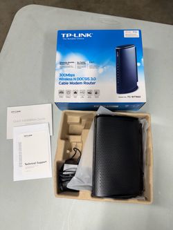 TP Link Cable Modem Router Combo