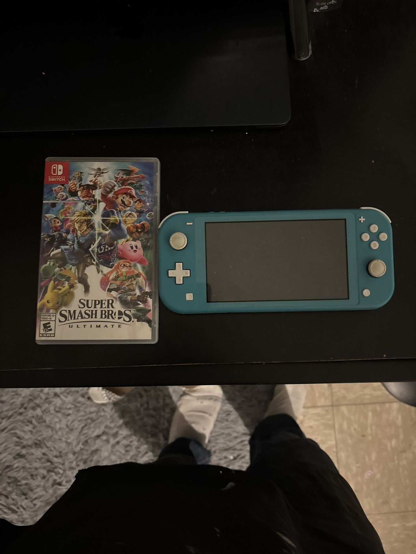 xbox one s purple & nintendo switch lite