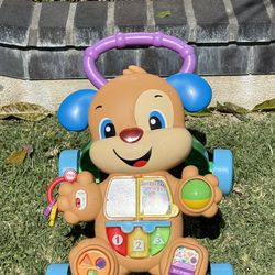 Fisher-Price Laugh & Learn Smart Stages Learn with Puppy Walker Baby & Toddler Toy, Height 18.19in