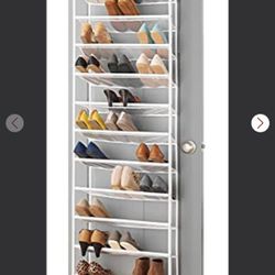 Whitmor Over The Door Shoe Shelves, Closet Organization, Household