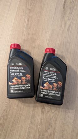 SAE OW-20 high performance oil vw 508.00 509.00