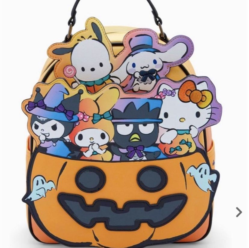 Hello Kitty And Friends Halloween Backpack