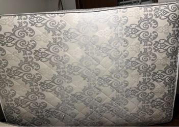 Brand new mattress with box spring and rails