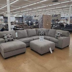 U SHAPED SECTIONAL COUCH SAME DAY DELIVERY By ASHLEY 🚚