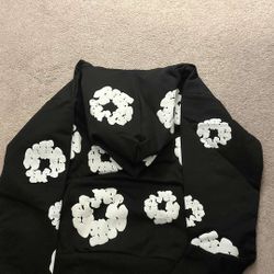 Denim Tear Hoodie Black (new)