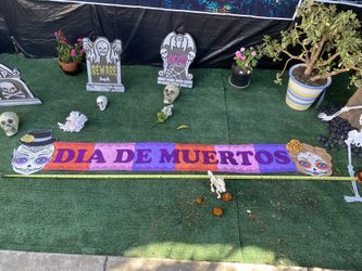Letrero De Día De Muertos 