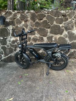 OUXI V8 fat tire e bike