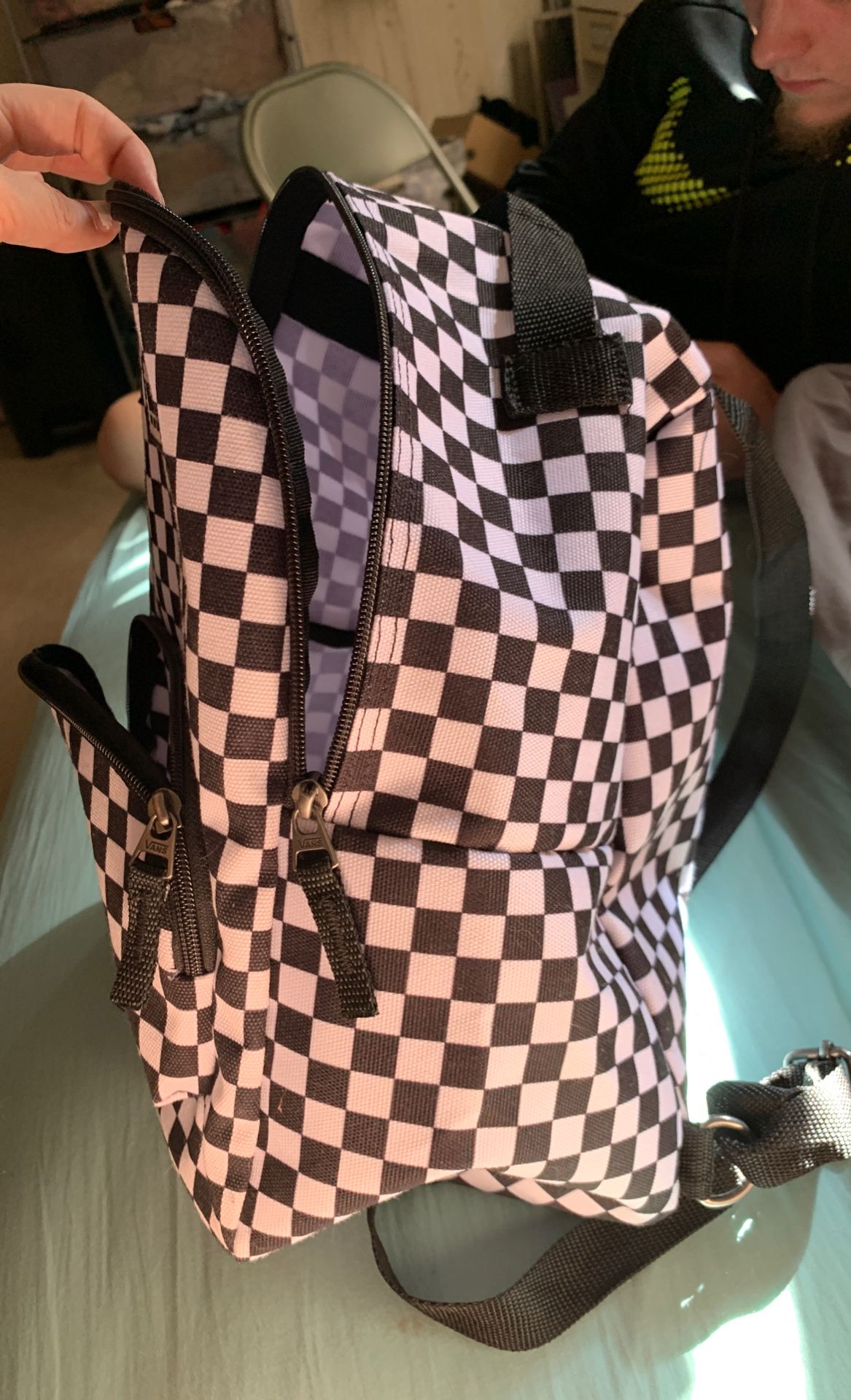 MEDIUM/SMALL SIZE VANS CHECKERED BACKPACK