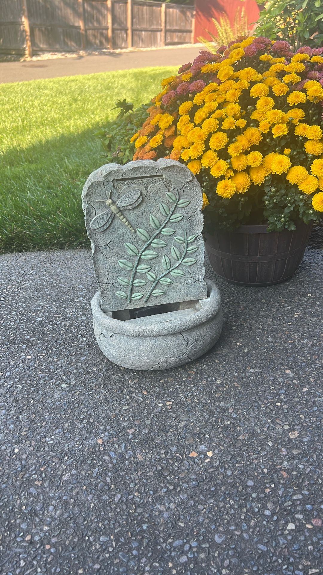Dragonfly Water Fountain