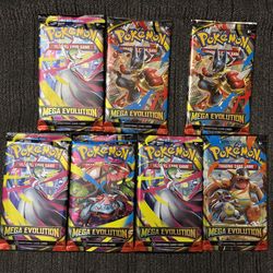Pokemon Mega Evolution Single Packs