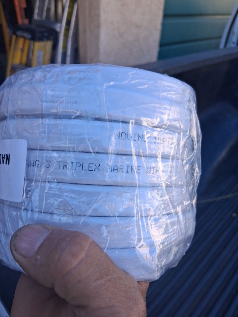 Cable marino de calibre 10, cable de grado marino de 10 AWG, triplex