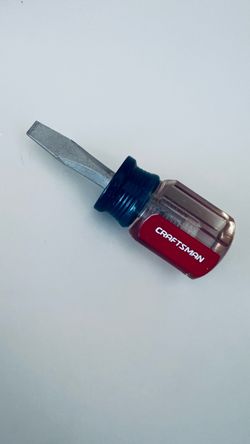 Vintage Craftsman 4151 L WF Stubby Slotted Screwdriver 1/4 x 1 1/2" USA Made