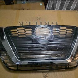 62310-6CA1A For 2019-2021 Nissan Altima Front Bumper Upper Grille Plastic Grill