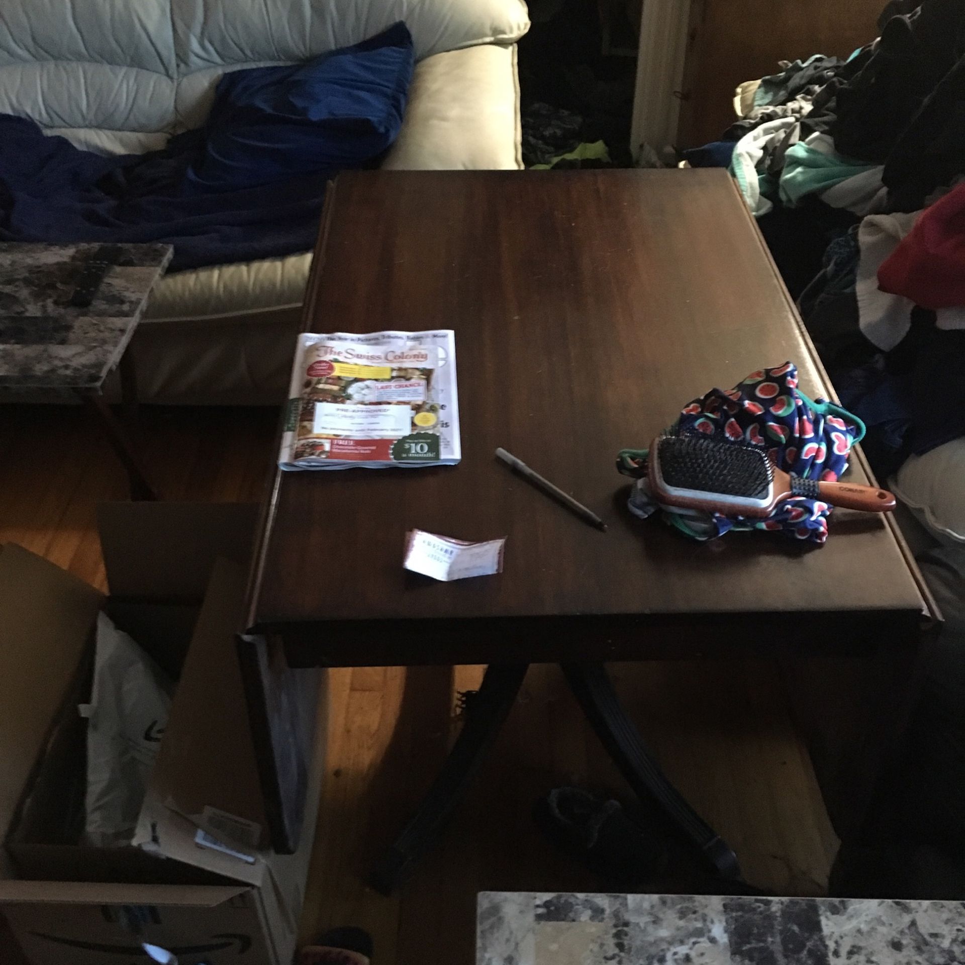 Antique Drop Leaf Duncan Phyfe Style Table