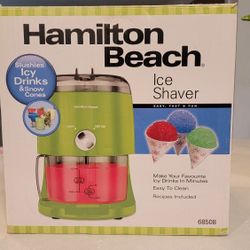 Hamilton Beach Ice Shaver – Like New in Box 🍧