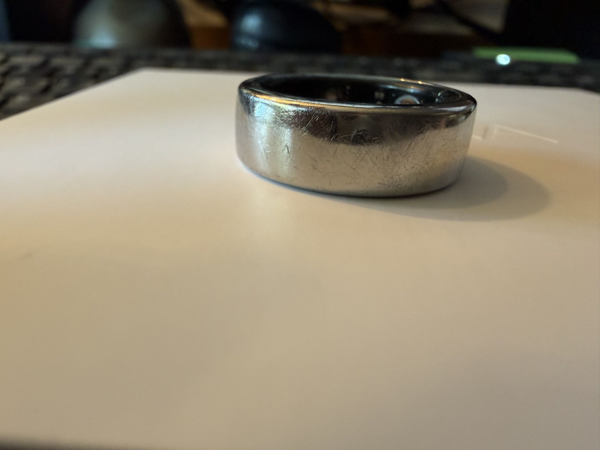 Ours Ring Gen 3 Silver Size 8