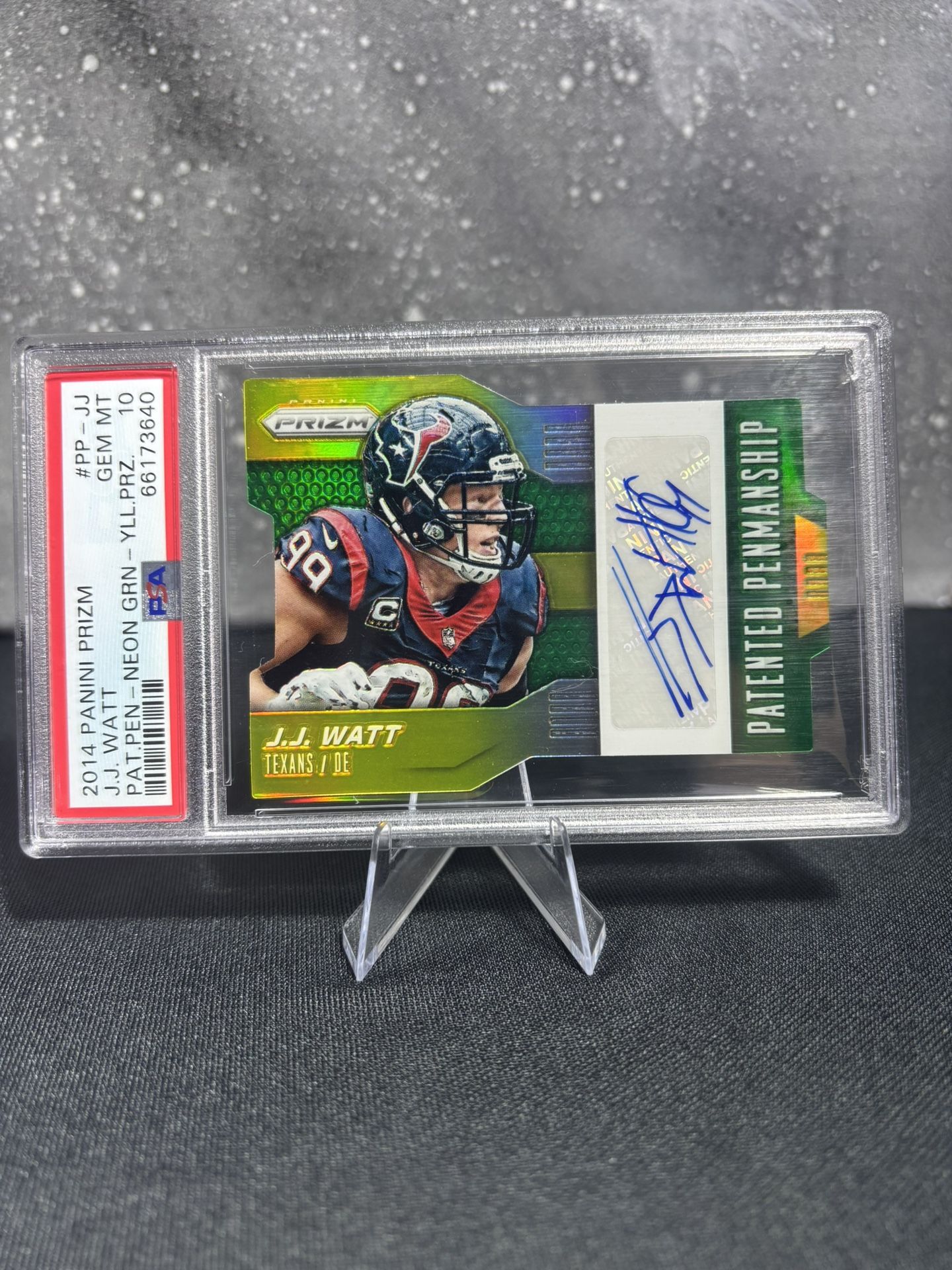 Texans JJ Watt Autograph 37/50