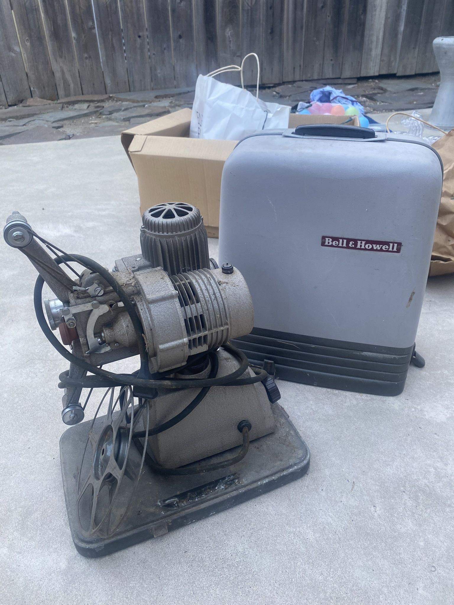 Old Bell & Howell Projector