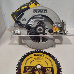 Ss-210 DeWalt 20v XR Brushless 7-1/4 Circular Saw (Tool Only)