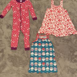 ***PJS AND NIGHT GOWNS ‼️*** 3T TODDLER BABY GIRL - GYMBOREE AND THE CHILDRENS PLACE
