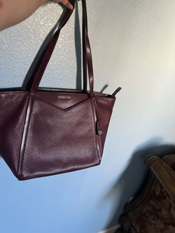 Michael Kors Bag In burgundy Color