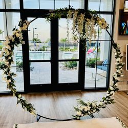 Wedding Arch with Flowers