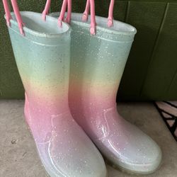 Girls Rain boots Size 1