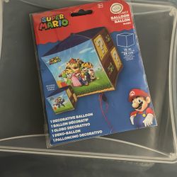 Super Mario helium balloon