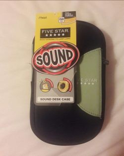 NEW Five Star built in speaker sound carry/storage case $5 FIRM