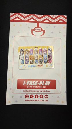 NEW 2026 Anime Expo Limited Round1 Game Play Card Hololive Base Exclusive