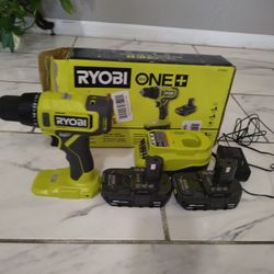 Ryobi 18v 1/2" Drill Kit 