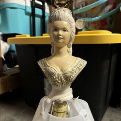 Victorian Woman Lamp