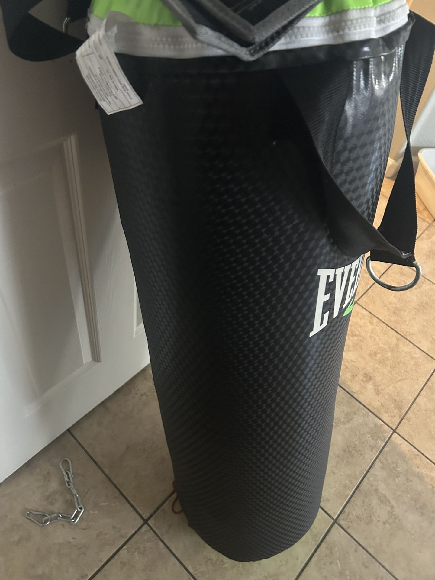 Punching Bag And Bag Hanger 