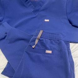 Figs Blue Set Uniform