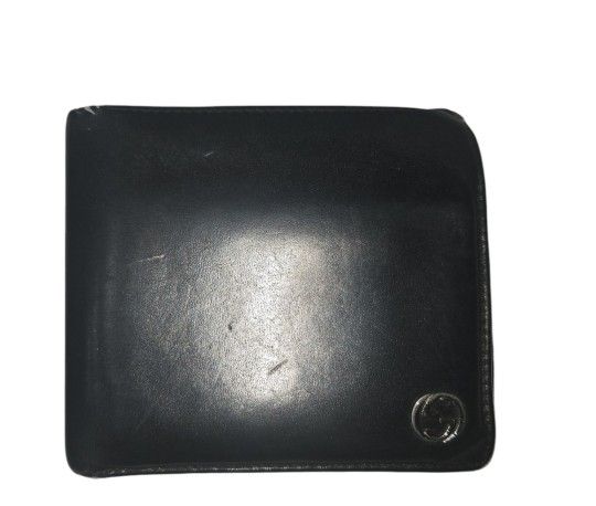 Gucci Leather Bifold Wallet 
