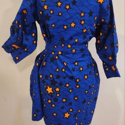 Women's African Mini Dress