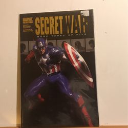 Secret War #3 VF ; Marvel Comic Book