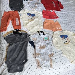 New Baby Clothes Size 0/3 Months To 12 Months All With Tags For $45