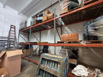 Warehouse shelf large racks entire wall storage