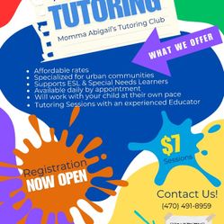 After School Tutoring